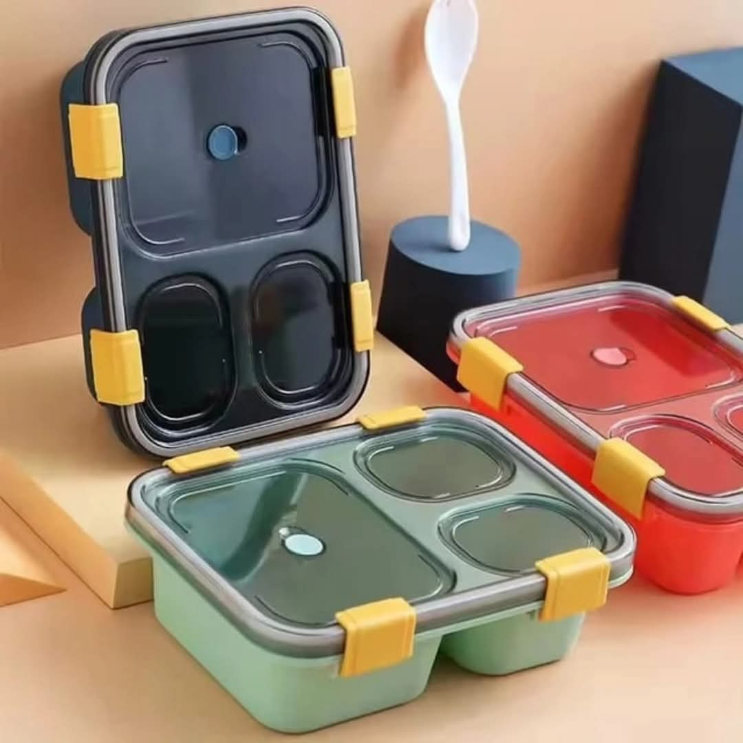 3 Compartment lunch box