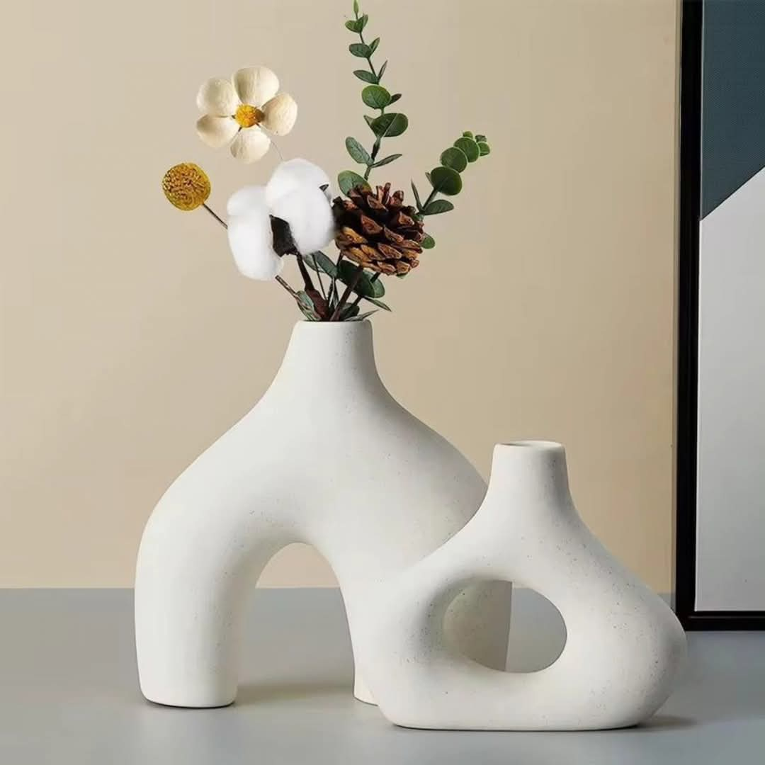 2 In 1 Ceramic Vases