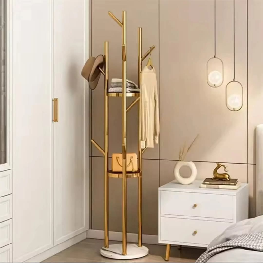 Metallic Coat Hanger