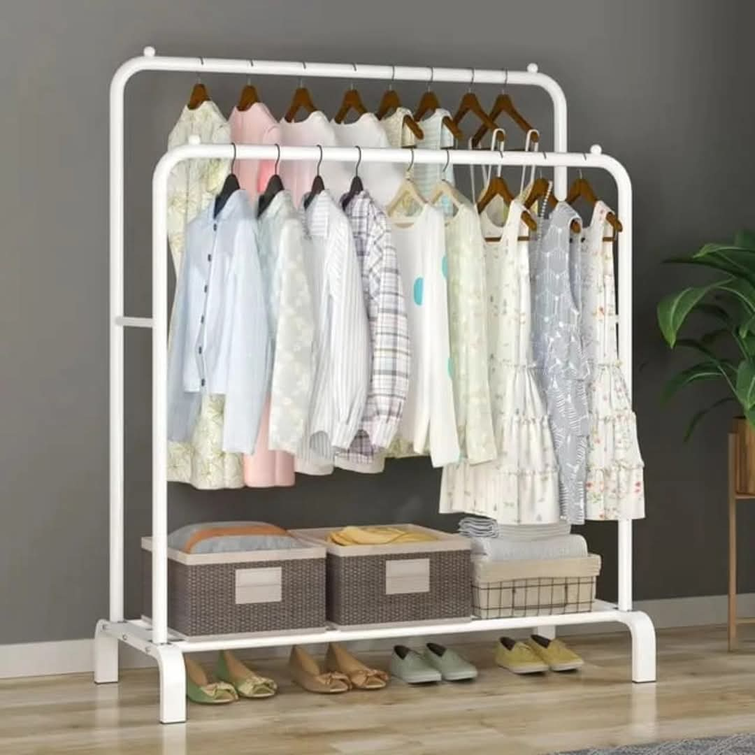 Double Clothes Rack