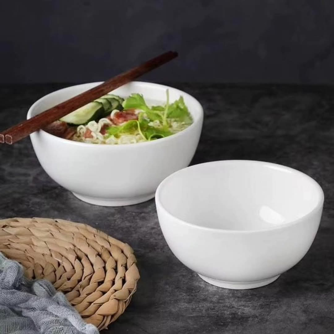 Ceramic bowl plain