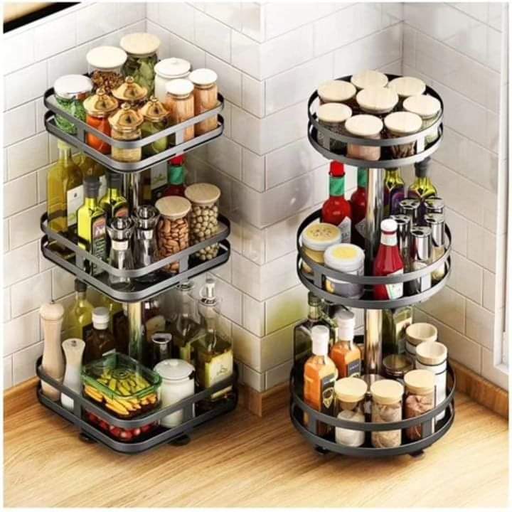 3Tier rotating spice rack