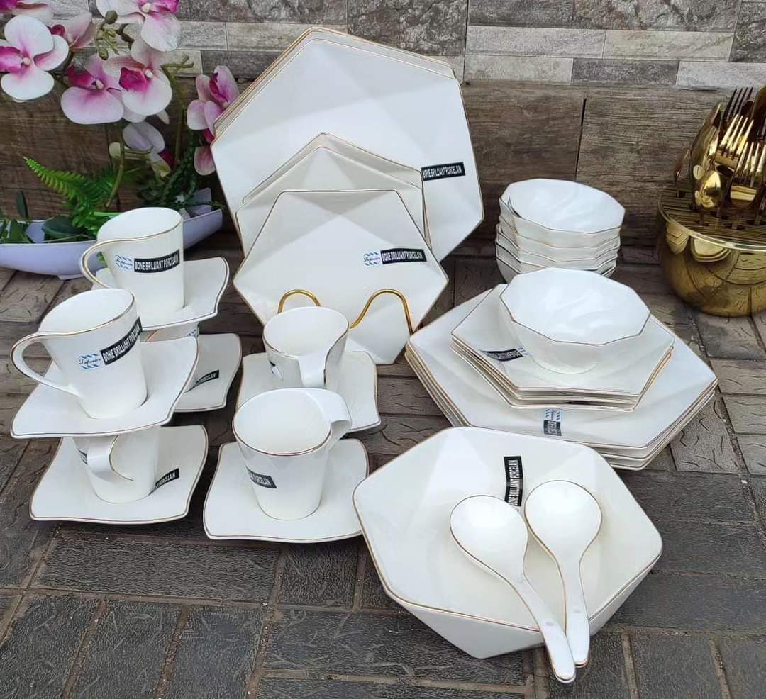 33pcs  Classy Dinner Plates set