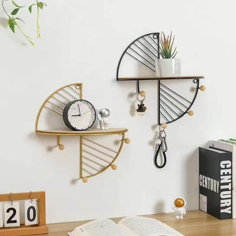 Iron Art Creative Storage Display Shelf