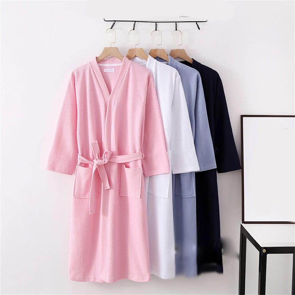 Cotton bathrobe