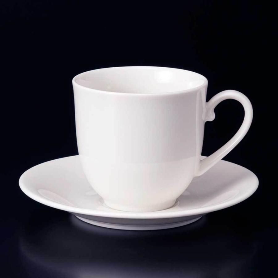 Cup and saucer white