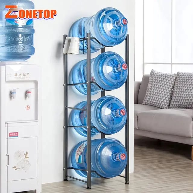 4Tier Water Bottle Rack