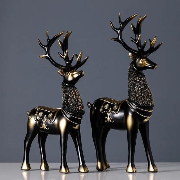 2pcs Deer Ornaments