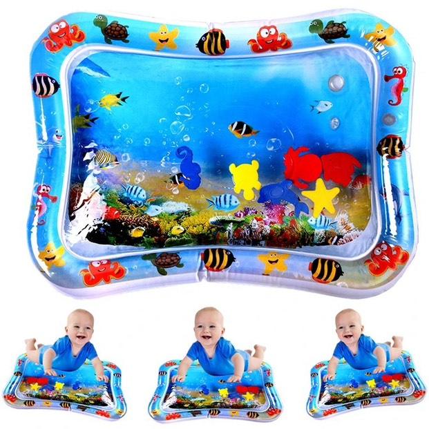 Baby’s tummy time inflatable mat sale