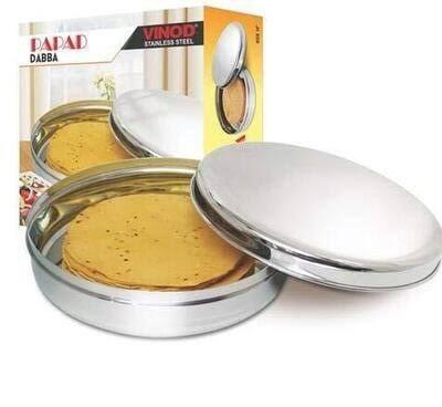 Stainless Steel Papad Dabba