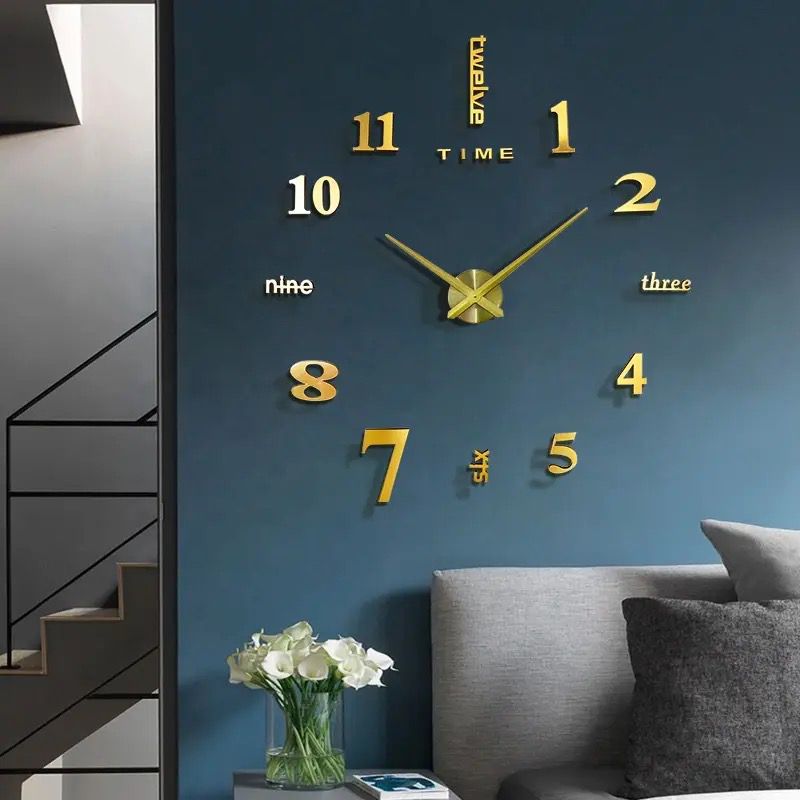 Acrylic 3D wall clock