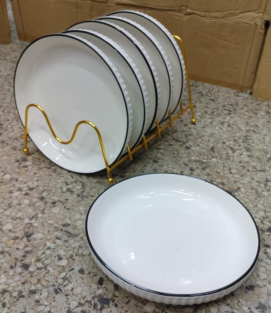 6pcs Japanese plates