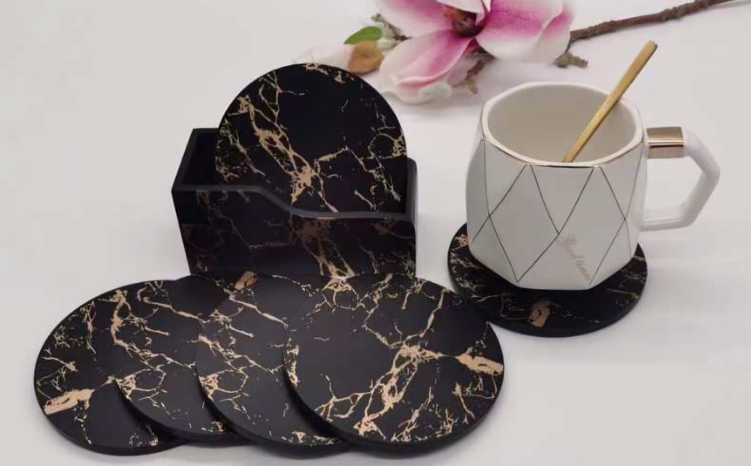 Marble Cup Coasters