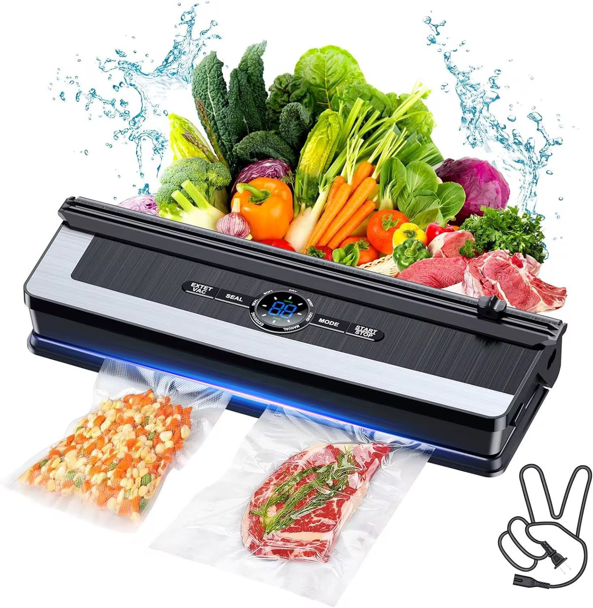 8in1 Vacuum Sealing Machine