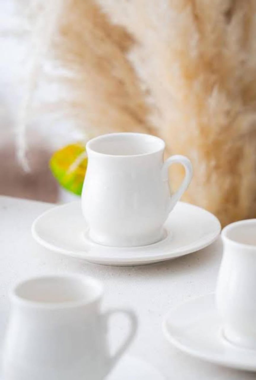 6pcs Cup and Saucer