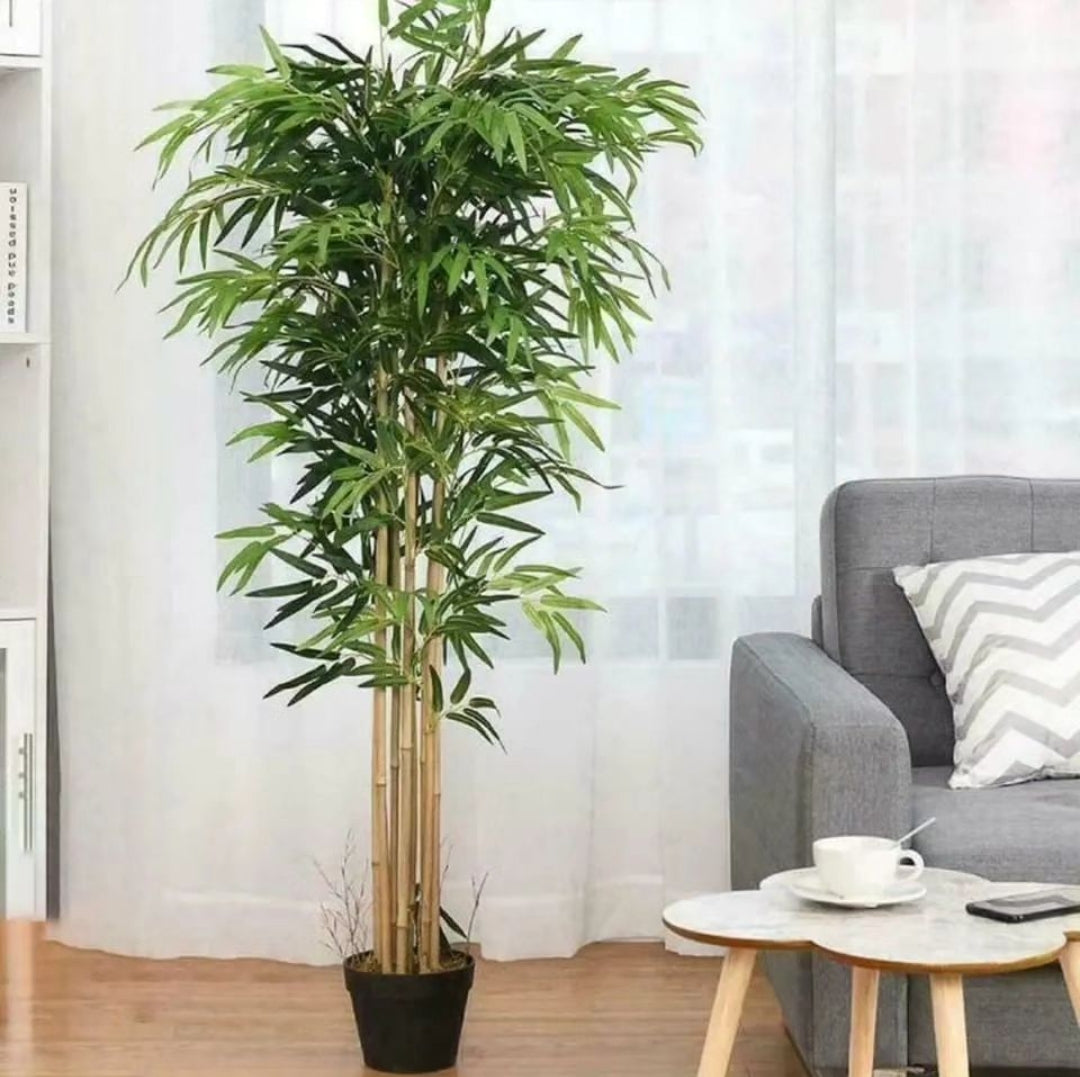 Potted Artificial House Tree