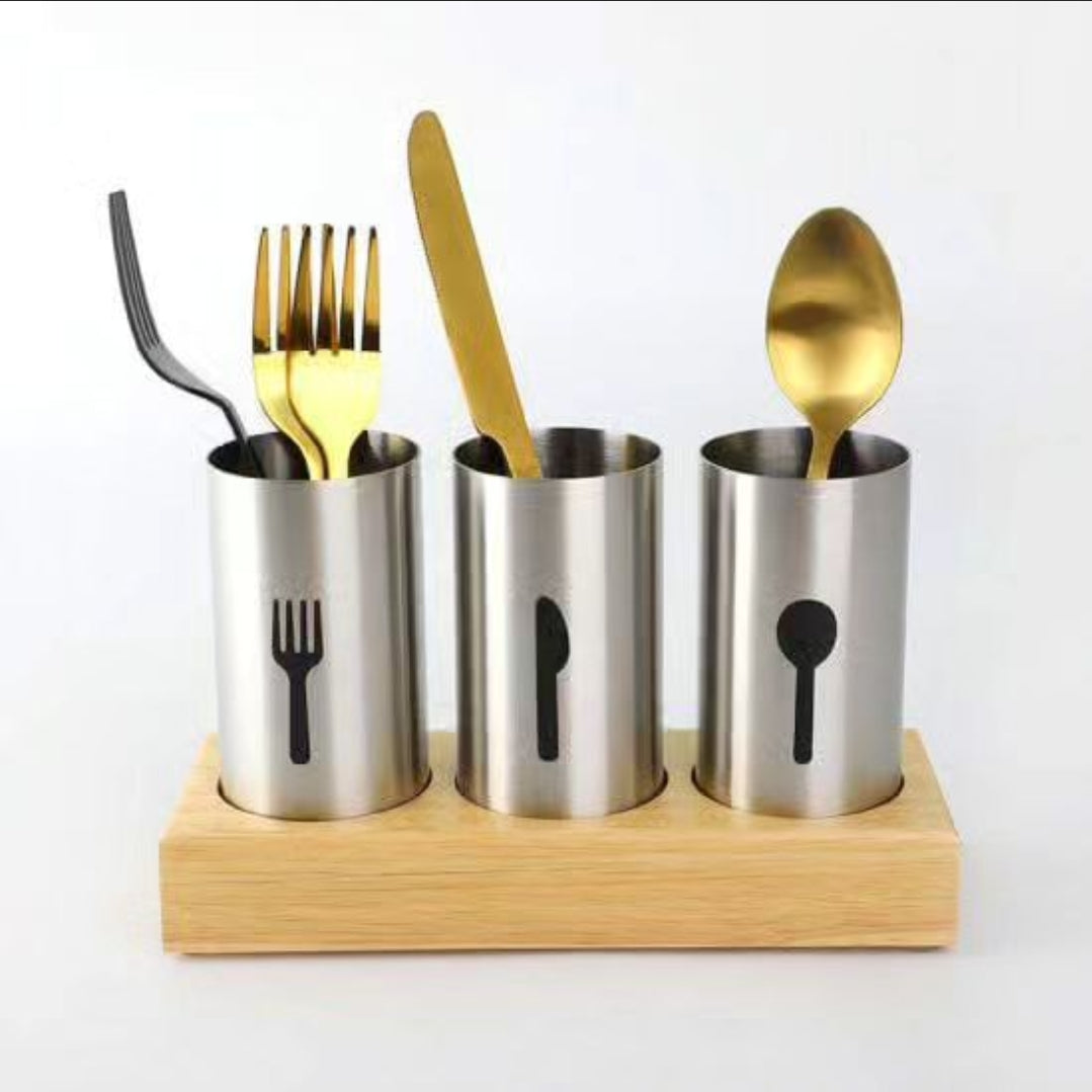 Kitchen Cutlery Storage Container