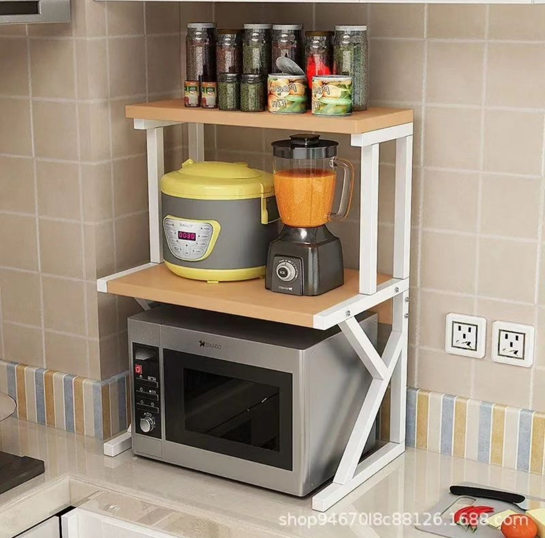 2 Layer Microwave stand