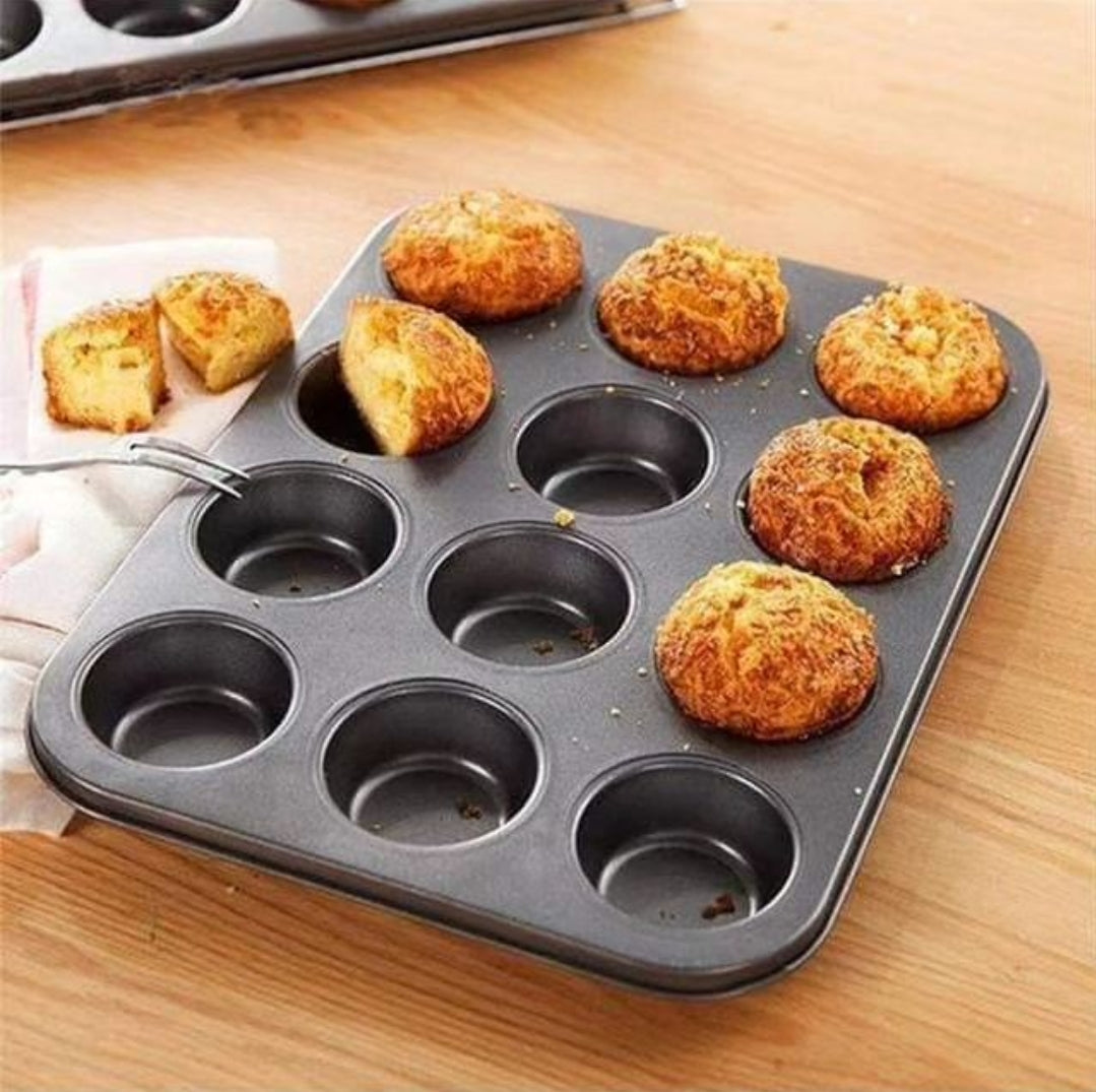 12Slot Cupcakes baking tray