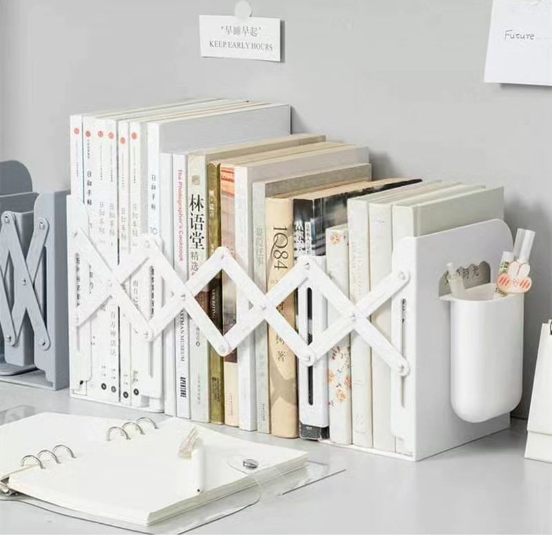 Retractable book  shelves