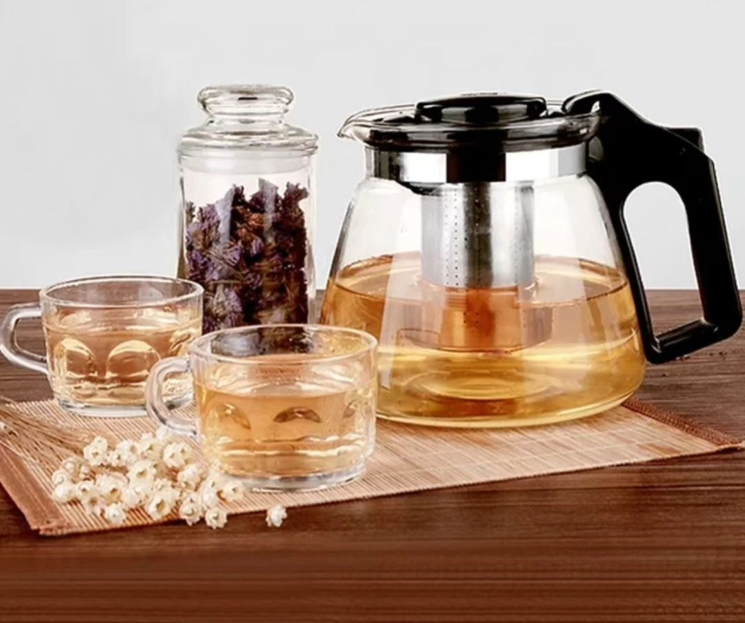 2L Glass Infuser Tea Pot