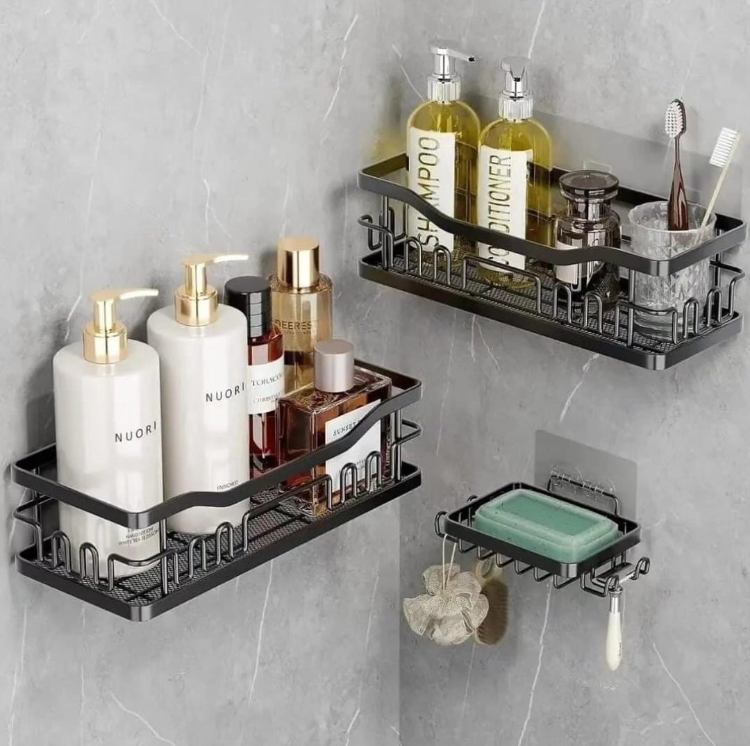 3pcs Bathroom organizer