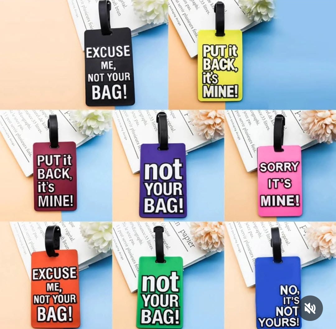 Safety Bag Tags