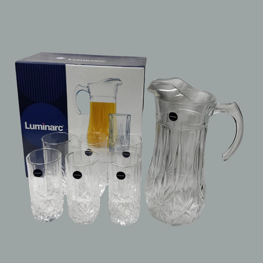 7pc Water Glass Set