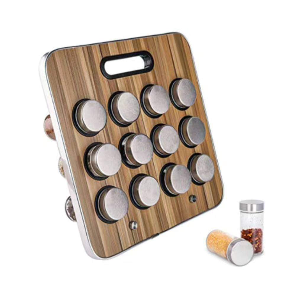 17pcs Spice Jars Set With Stand