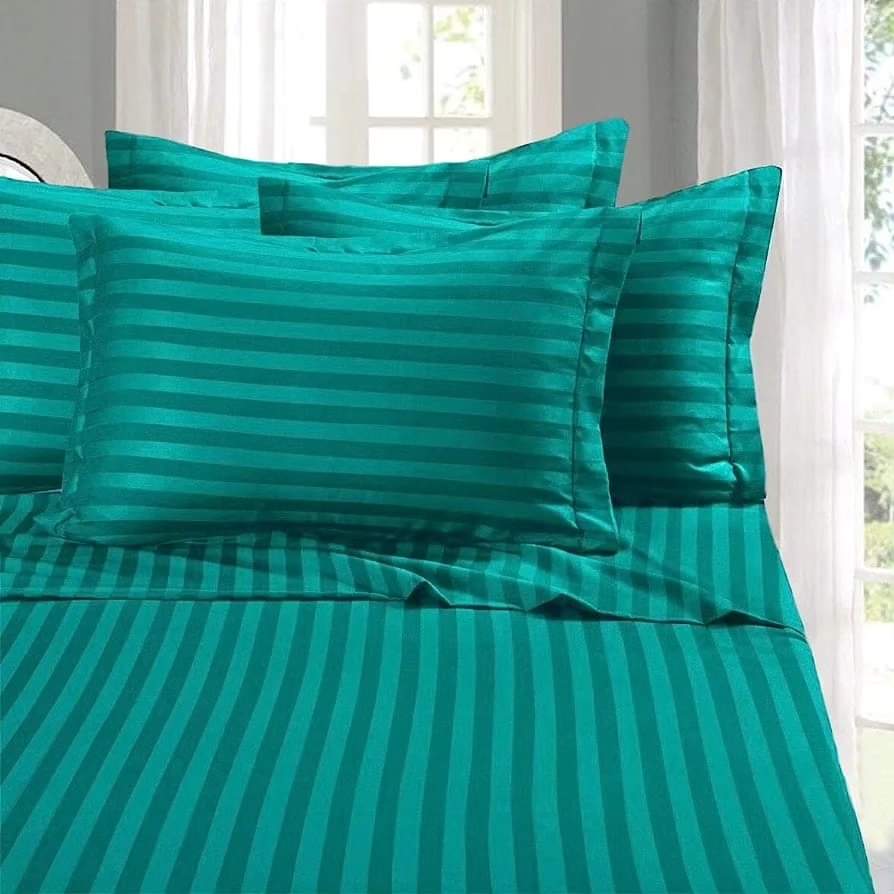 7*8/8*8 Cotton Stripped Bedsheets