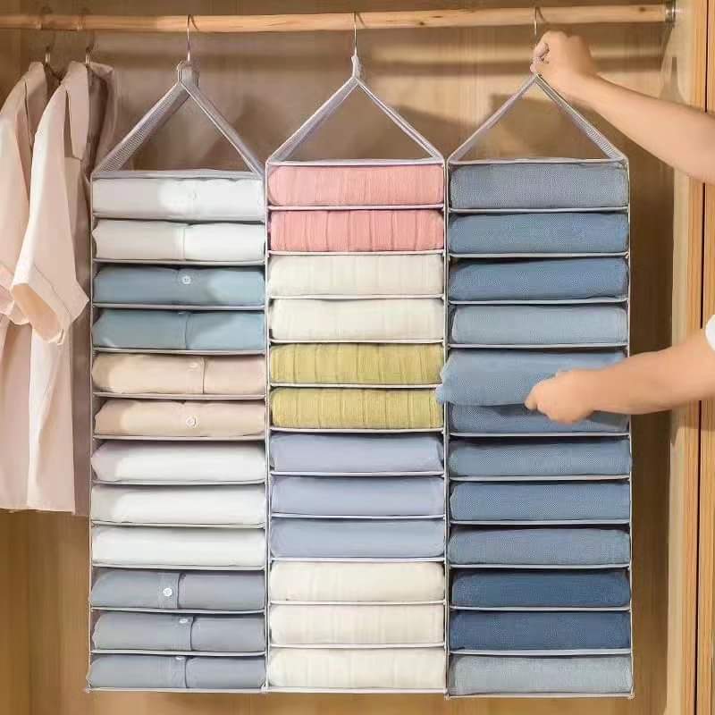 Foldable Wardrobe Hanging Clothes Storage Bag