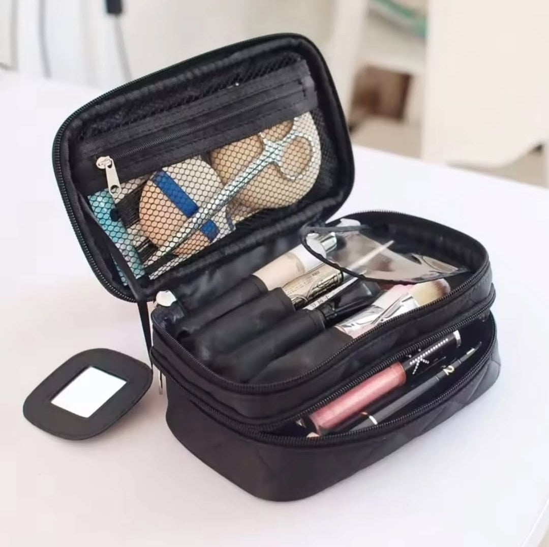 Double Layer Cosmetic Storage Bag