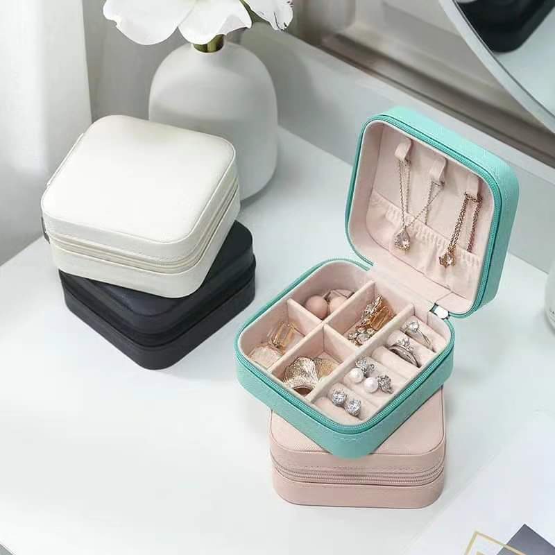 Mini Portable Square Jewelry Organizer