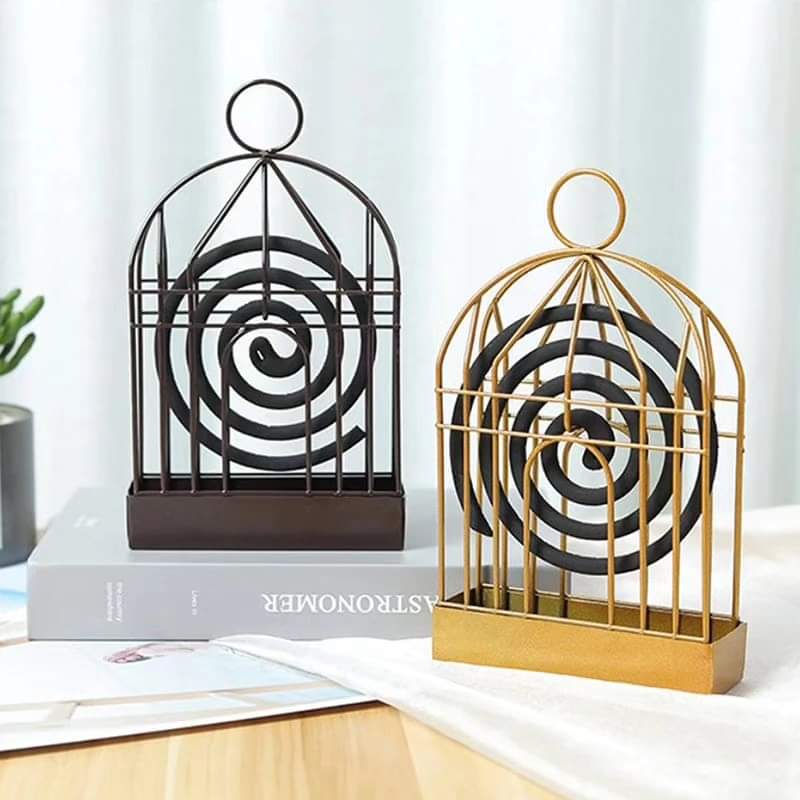 Birdcage Mosquito Coil Holder