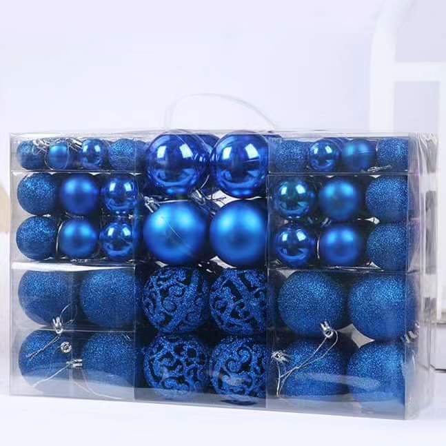 100pc Set Christmas Balls