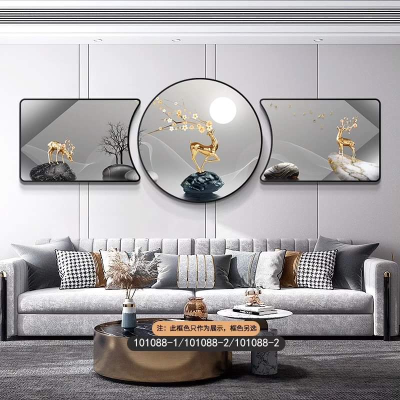 Crystal porcelain decorative painting