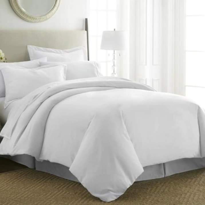 7*8 plain white  duvet covers