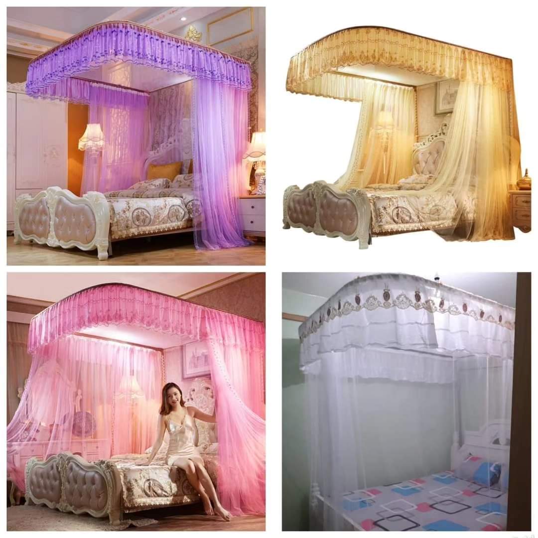 Sliding Rail Mosquito Net