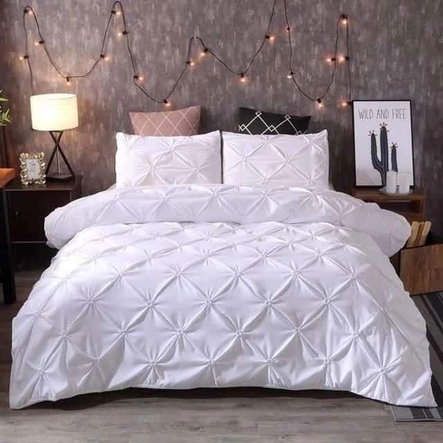 Pintuck Duvet Cover Set