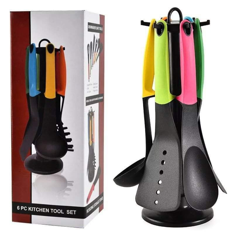 6pcs kitchen cooking spoon set