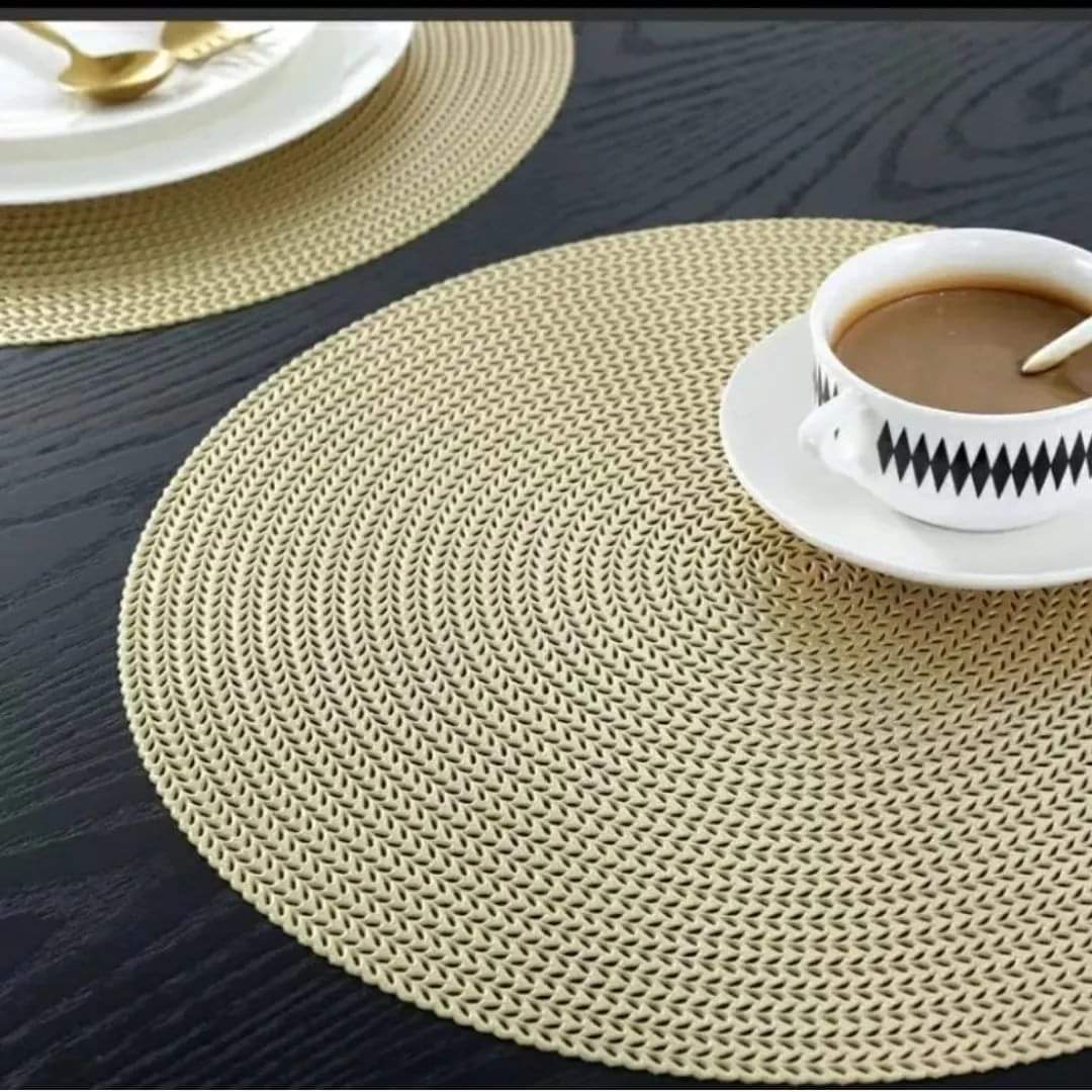 6pcs heat insulation place mats