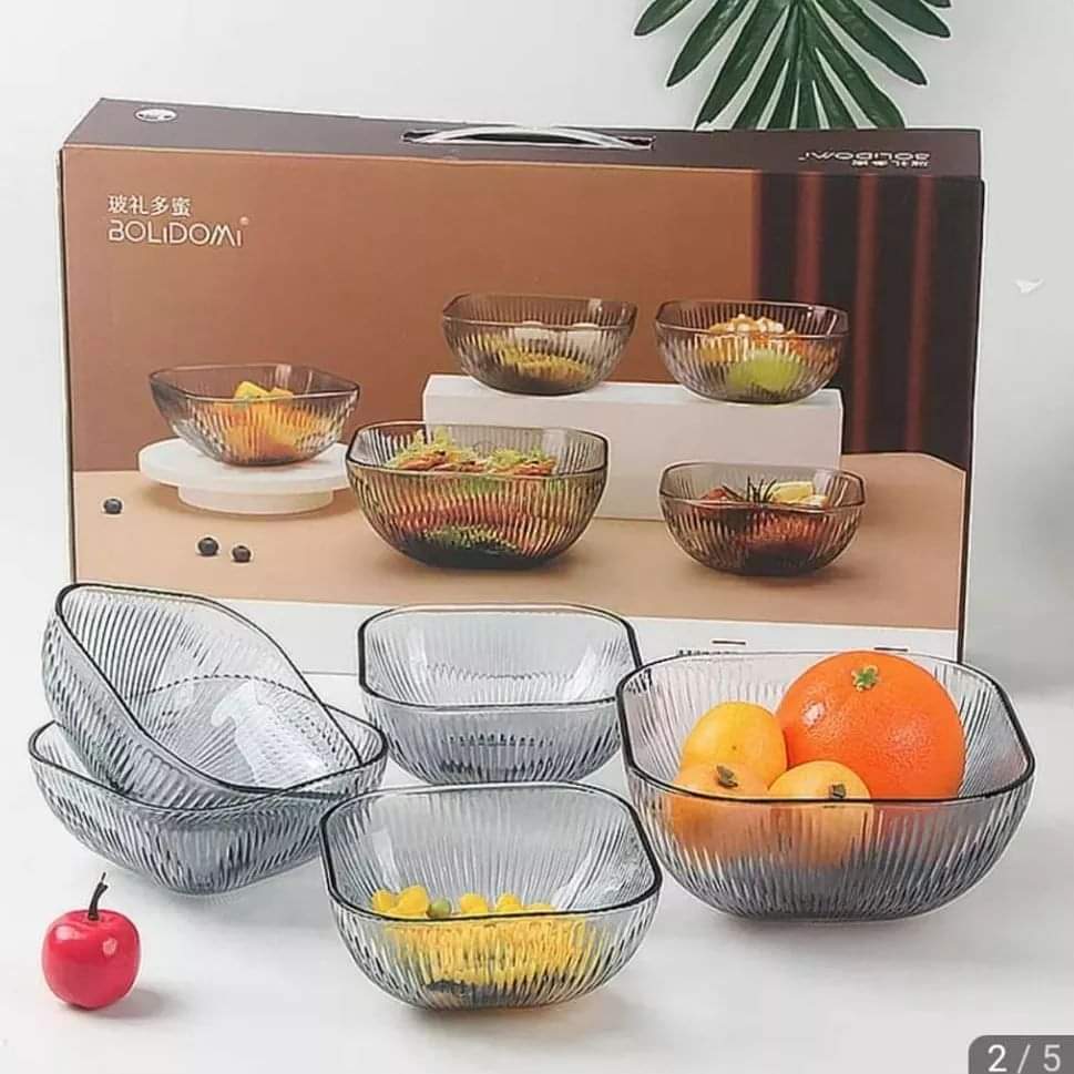 5pcs european polydome tableware set