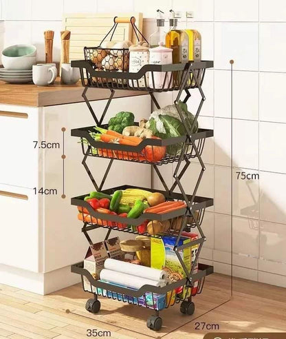 Multi- layer vegetable/fruit shelf