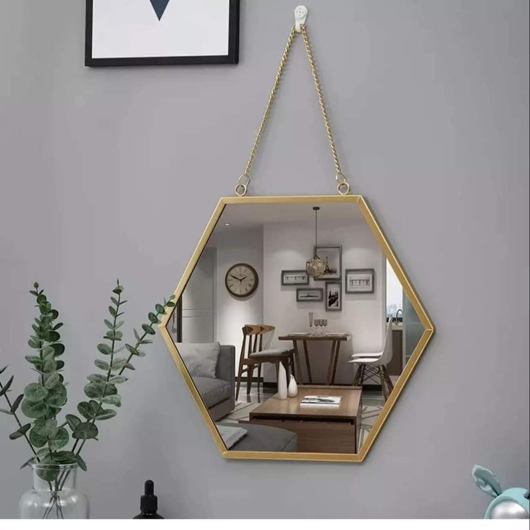 Nordic Hexagonal mirror