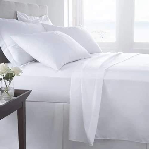 White 6*7 Fitted Bedsheets