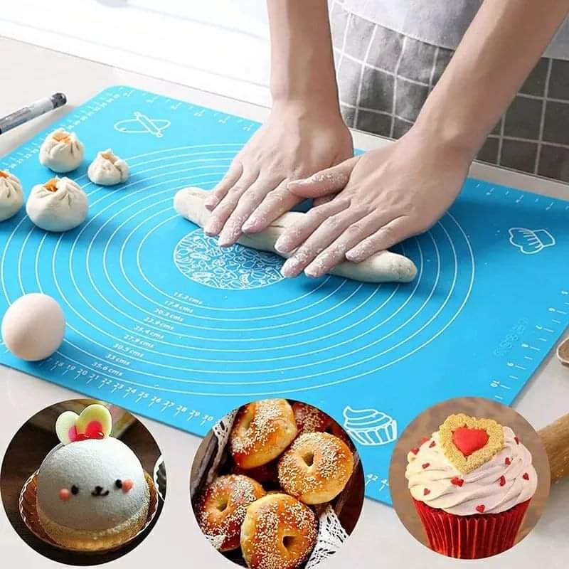 Silicone kneading mat