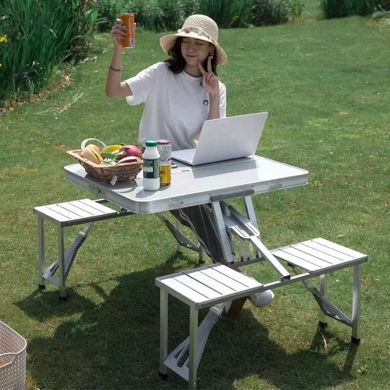 Aluminium Foldable Picnic Table & Chair