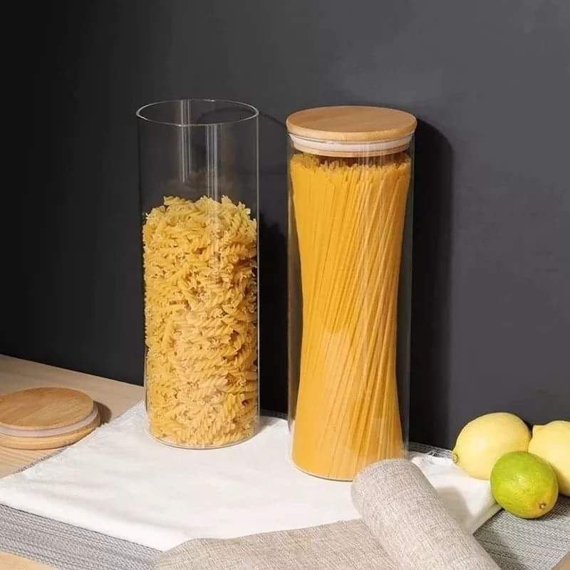 2L  Glass storage jars