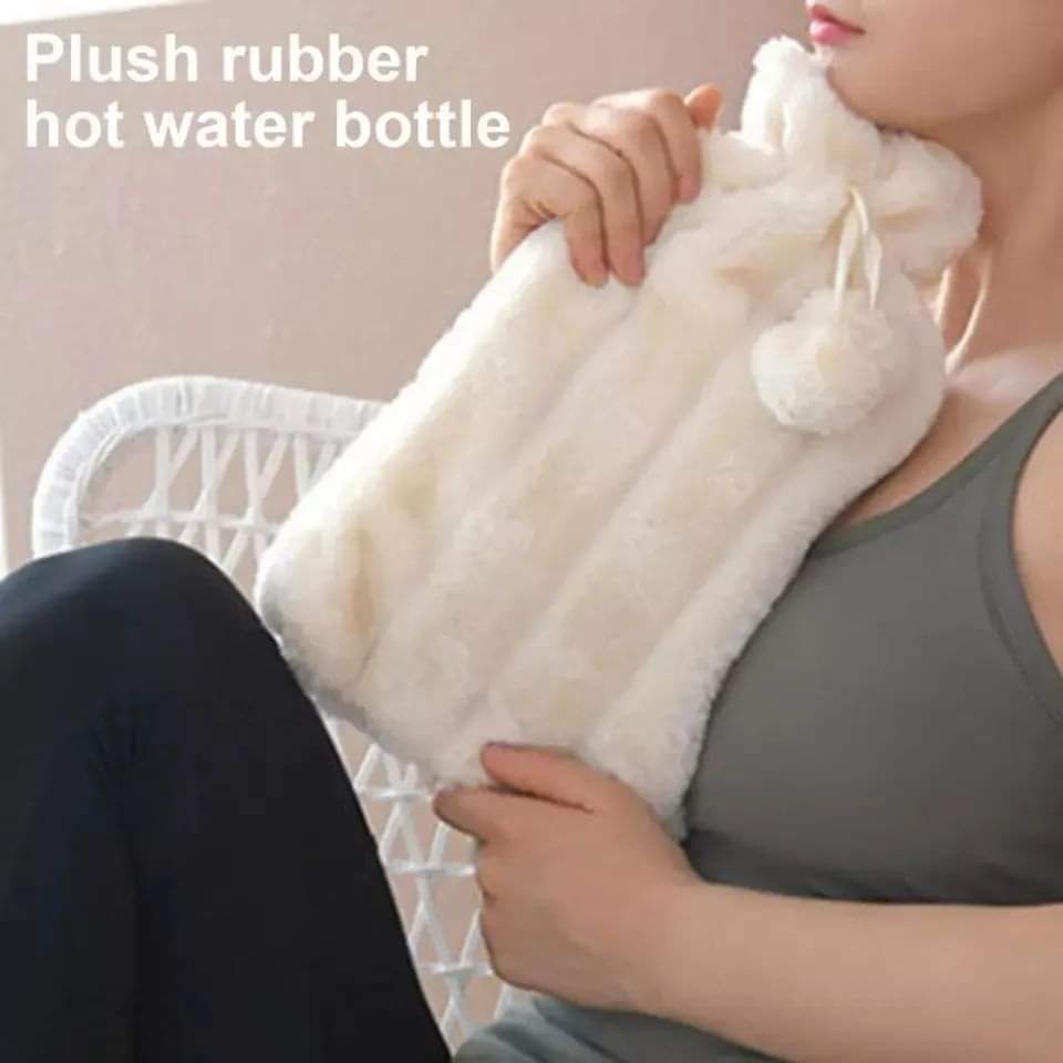 Fleece 2 litres hot water bottle