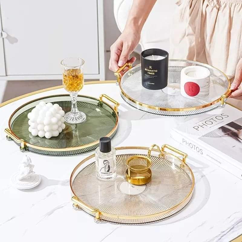 Multifunctional Round Storage Tray